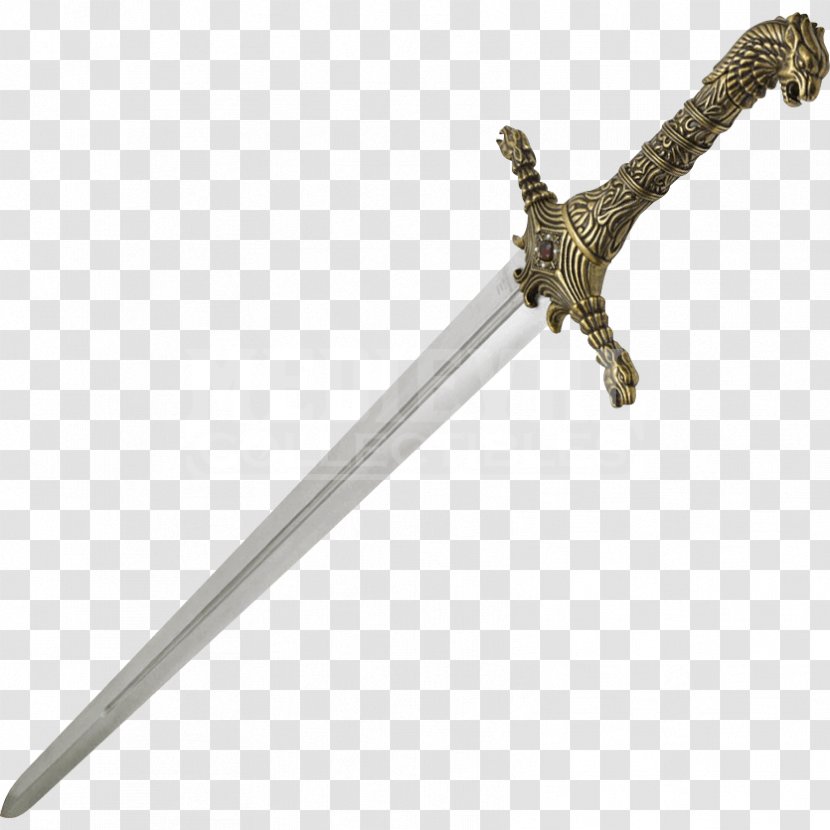 Jaime Lannister Brienne Of Tarth Oathkeeper Sword Tywin - House Stark Transparent PNG
