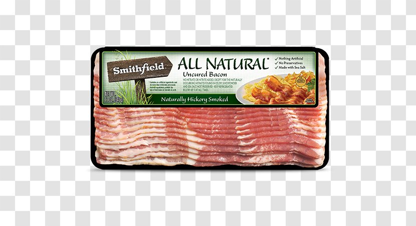Turkey Bacon Ham Smithfield Foods Back - Smoking - Delicious Smoked Sausage Transparent PNG
