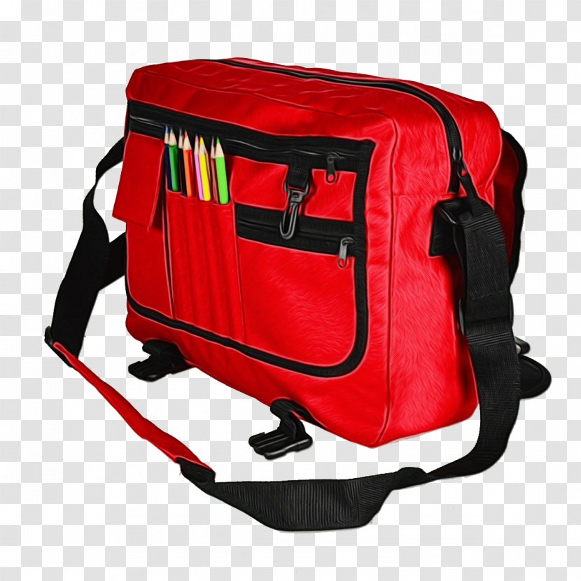 Messenger Bags Product Design - Baggage - Red Transparent PNG