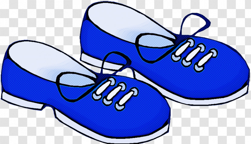 Footwear Blue Cobalt Blue Shoe Electric Blue Transparent PNG