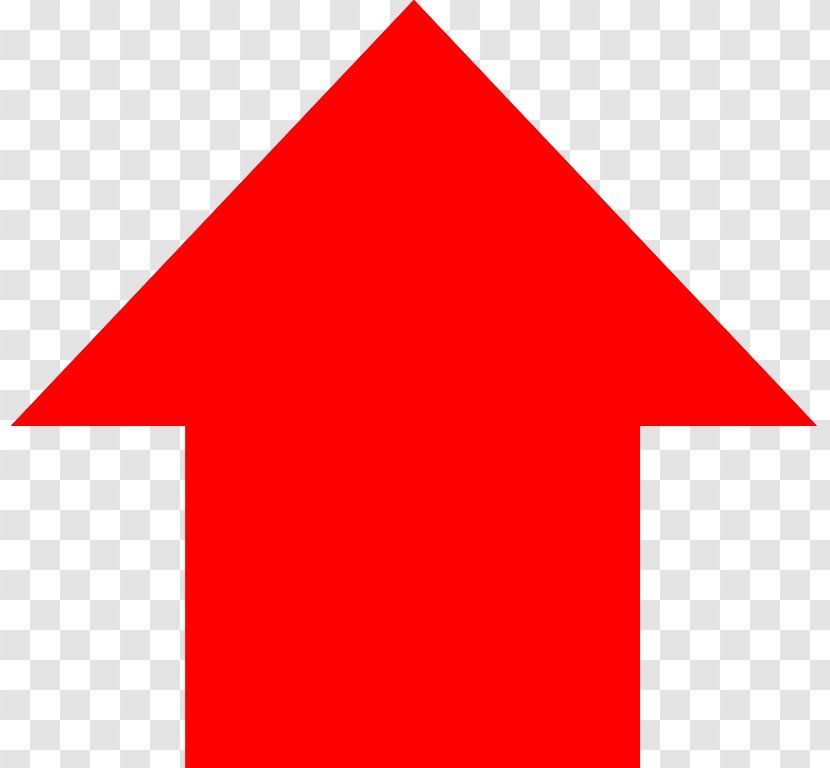 Triangle Area Red Pattern - Brand - Arrow Image Transparent PNG