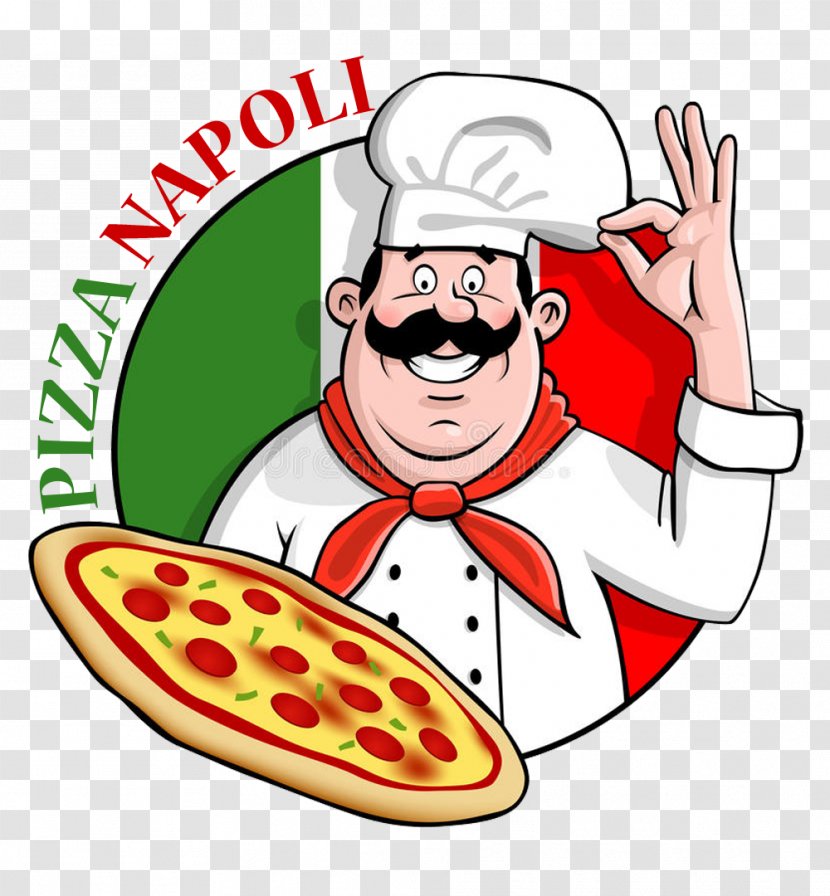 Pizza Italian Cuisine Chef Clip Art Restaurant - Menu Transparent PNG
