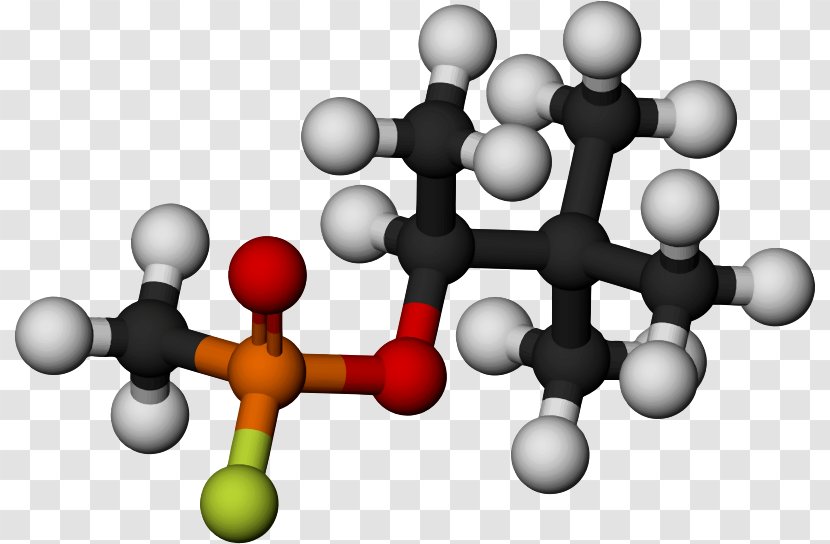 Tokyo Subway Sarin Attack Nerve Agent Molecule Chemistry - Chemical Weapon - Acetylcholinesterase Transparent PNG