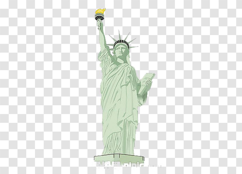 Statue Of Liberty Building - Artwork Transparent PNG