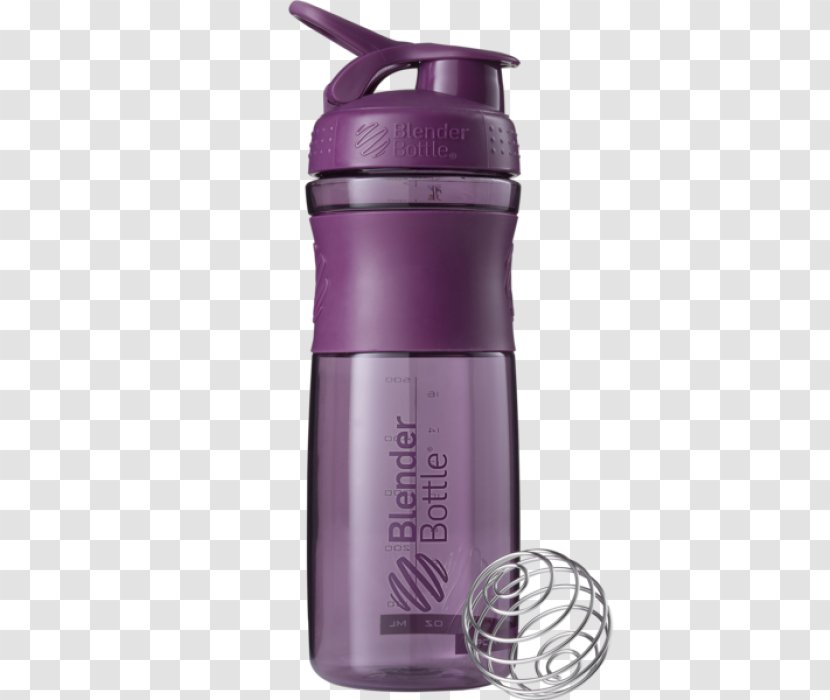 BlenderBottle Company Cocktail Shaker Water Bottles - Purple - Bottle Transparent PNG