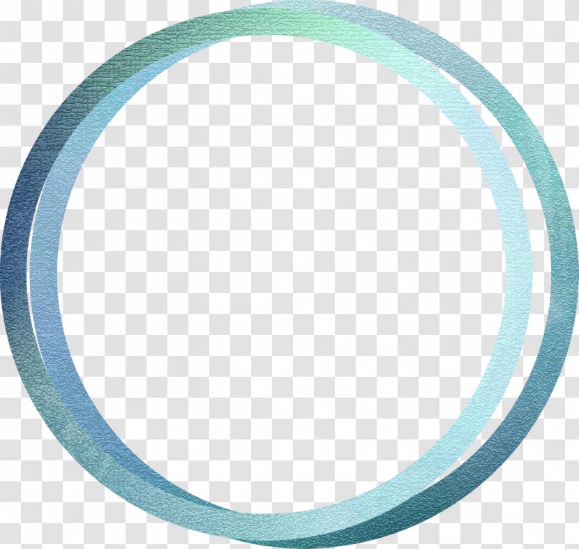 Circle Area Pattern - Two Blue Rings Transparent PNG