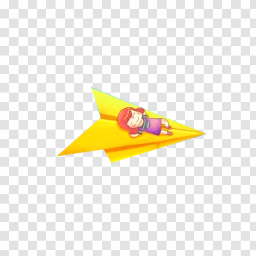 Paper Plane Airplane Drawing - Frame Transparent PNG