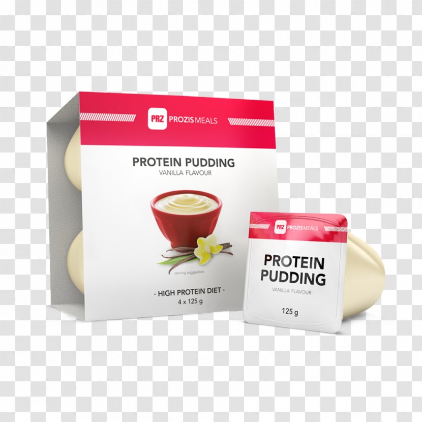 Protein Bar Pudding Dietary Supplement Prozis - Vanilla Transparent PNG