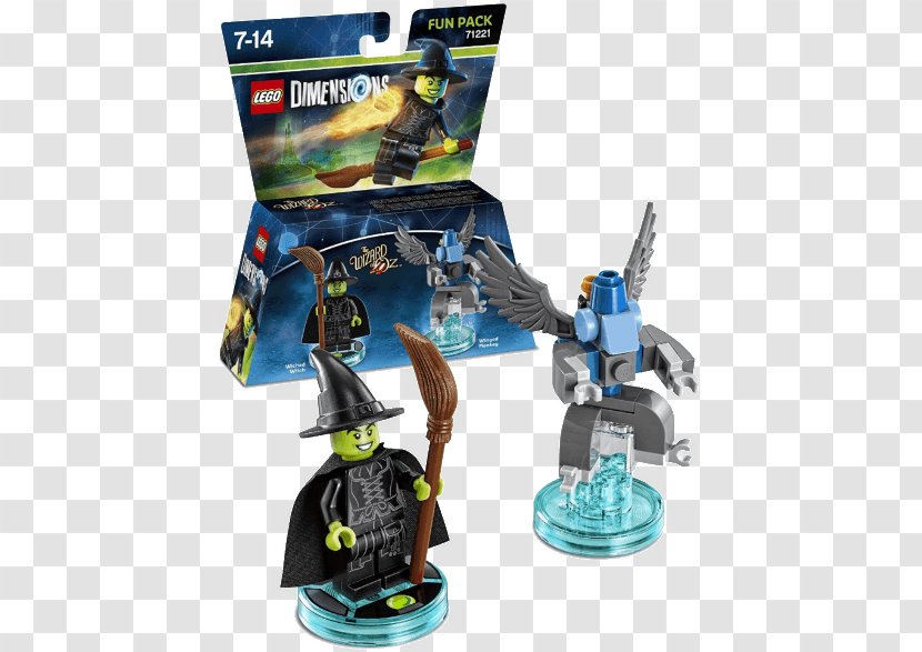 Wicked Witch Of The West Lego Dimensions Winged Monkeys - Action Figure - Toy Transparent PNG