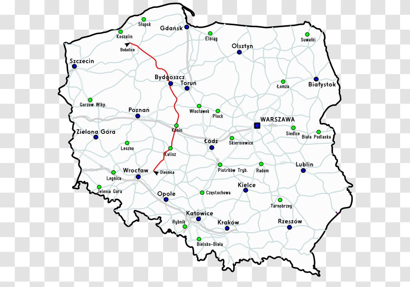 National Road 50 25 93 Konin Kalisz - Area Transparent PNG