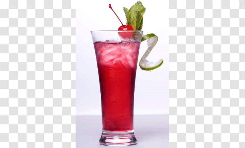 Cocktail Shirley Temple Tea Ice Cream Drink - Frame Transparent PNG