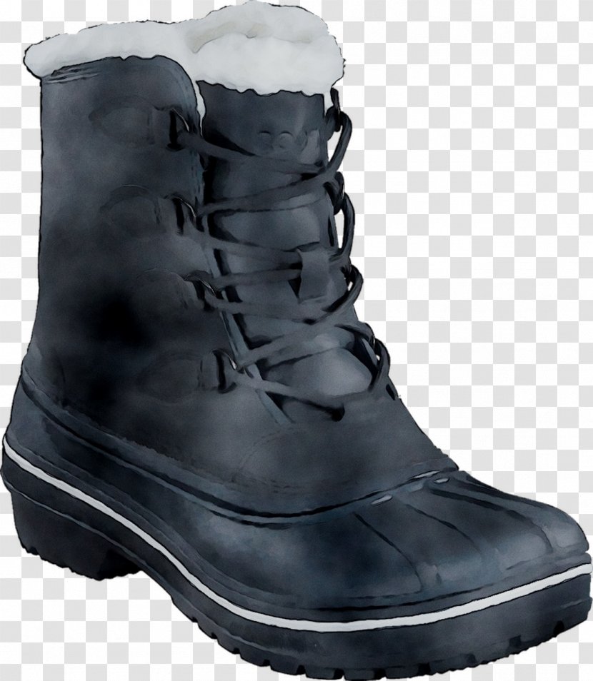 Snow Boot Motorcycle Shoe Walking - Black Transparent PNG