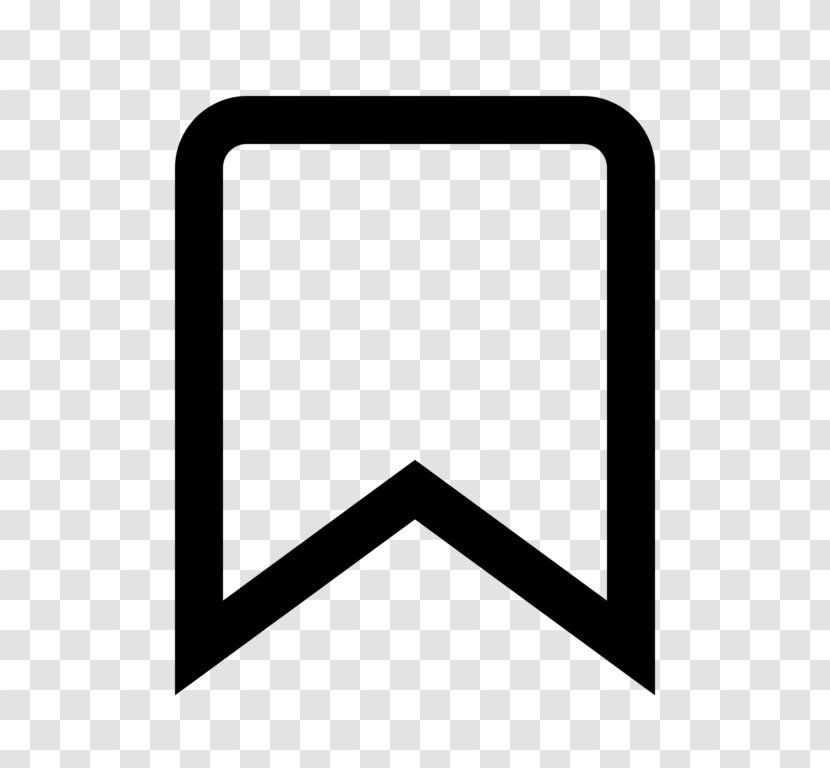 Bookmark - Rectangle - Symbol Transparent PNG