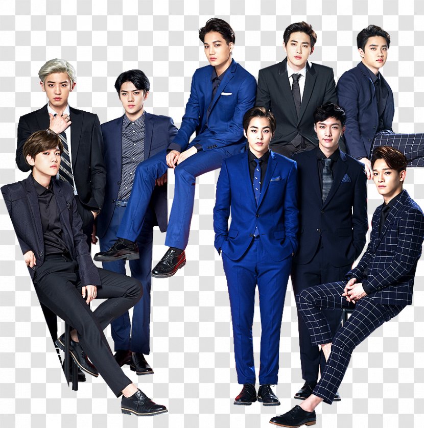 EXO K-pop CALL ME BABY S.M. Entertainment - Chanyeol - Do Kyungsoo Transparent PNG