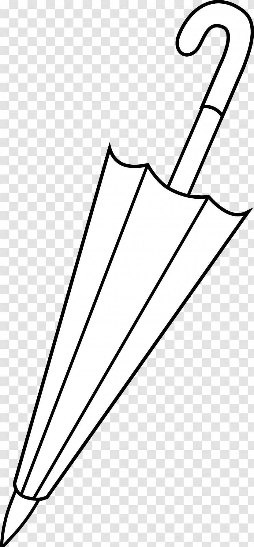 Drawing Line Art Clip - Triangle - Beach Umbrella Transparent PNG