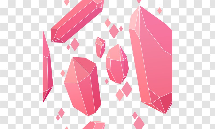 Line Pink M Pattern Transparent PNG