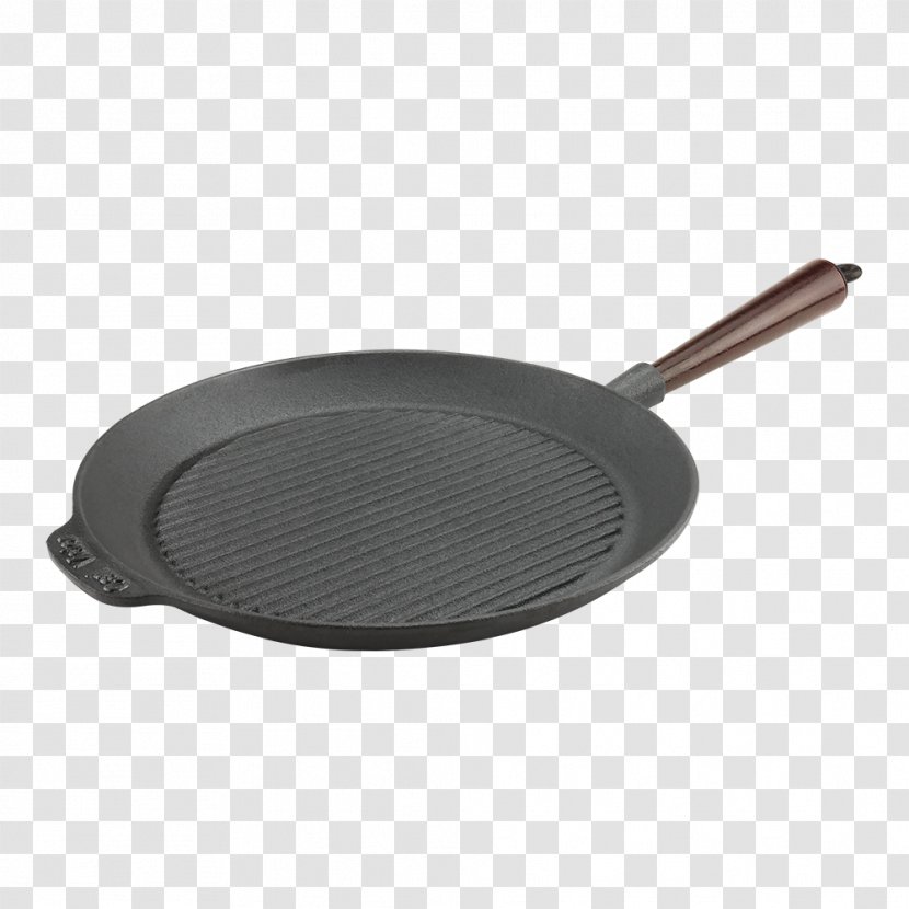 Frying Pan Cast Iron Cast-iron Cookware Gridiron - Stainless Steel Transparent PNG