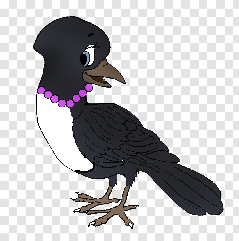 Eurasian Magpie Mask Animal Drawing - Coloring Book Transparent PNG