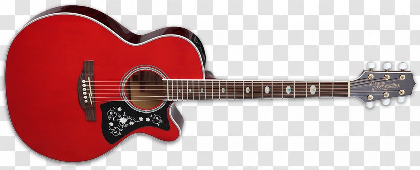 Acoustic-electric Guitar Acoustic Takamine Guitars GN75CE Electric - Flower Transparent PNG