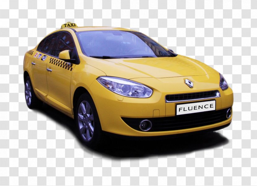 Renault Fluence Taxi Car Dacia Logan - Motor Vehicle Transparent PNG