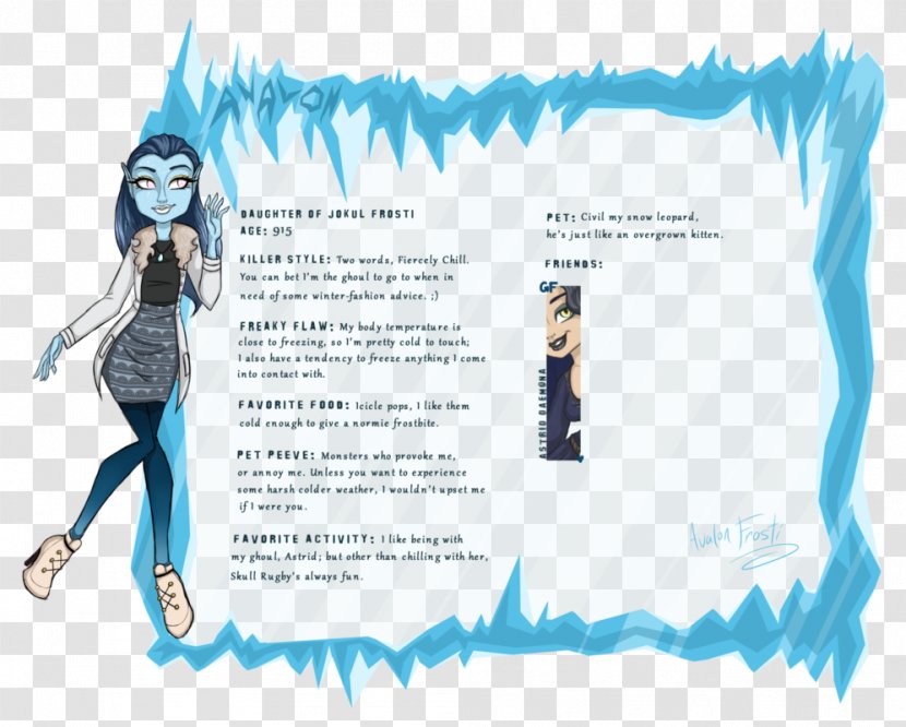 DeviantArt Keep Calm And Cool Down Graphic Design Illustration - Monster High - Carry On Transparent PNG