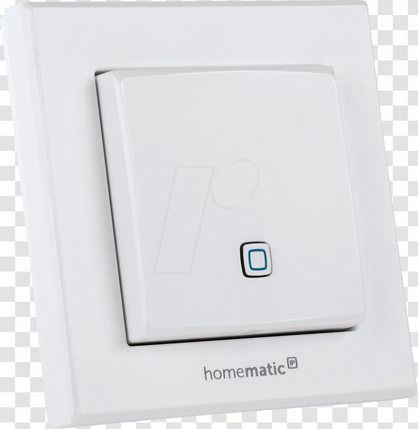 Light Switches Product Design Electronics - Switch - Homematic-ip Transparent PNG
