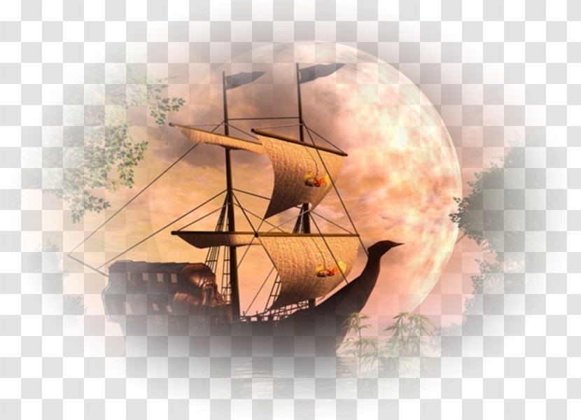 Sailing Ship Steamboat Yacht - Around World Transparent PNG