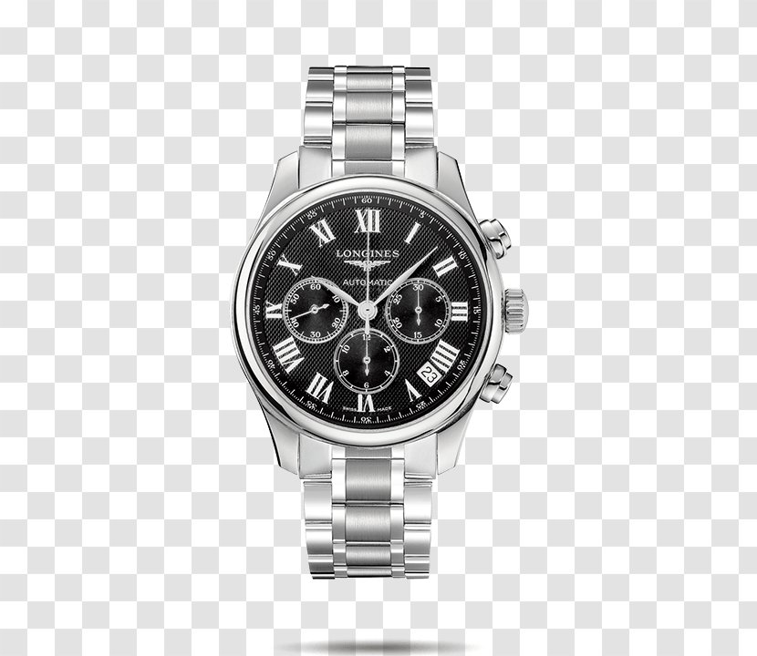 Longines Master Collection Kol Saati L2.693.4.51.6 Watch Chronograph Luxury Goods - Metal - Lunar Cycle Transparent PNG