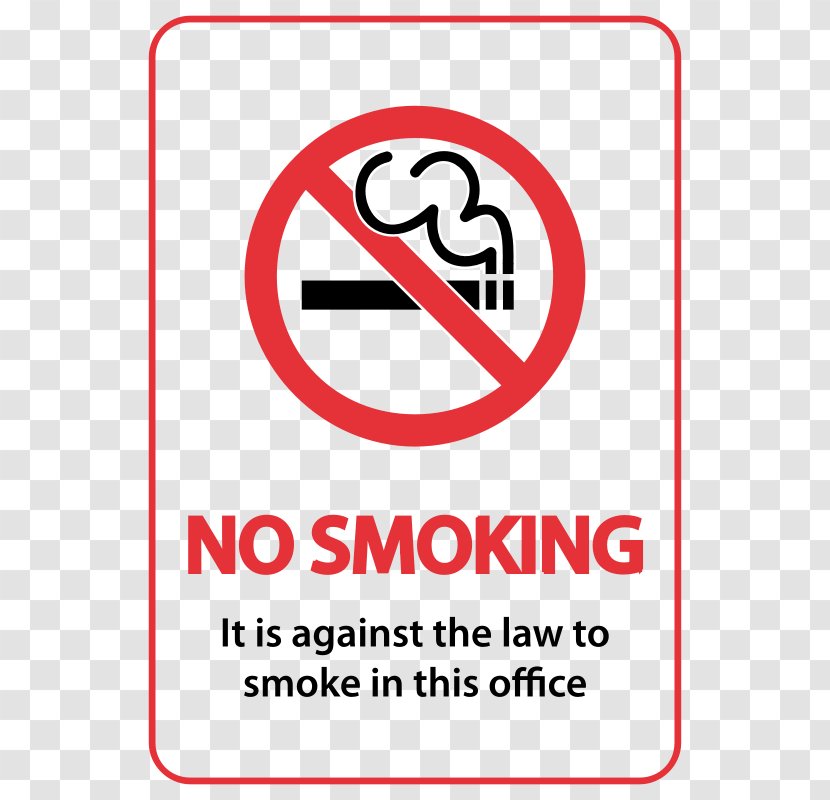 England Smoking Ban Sign - Tobacco Control - Prohibited Transparent PNG