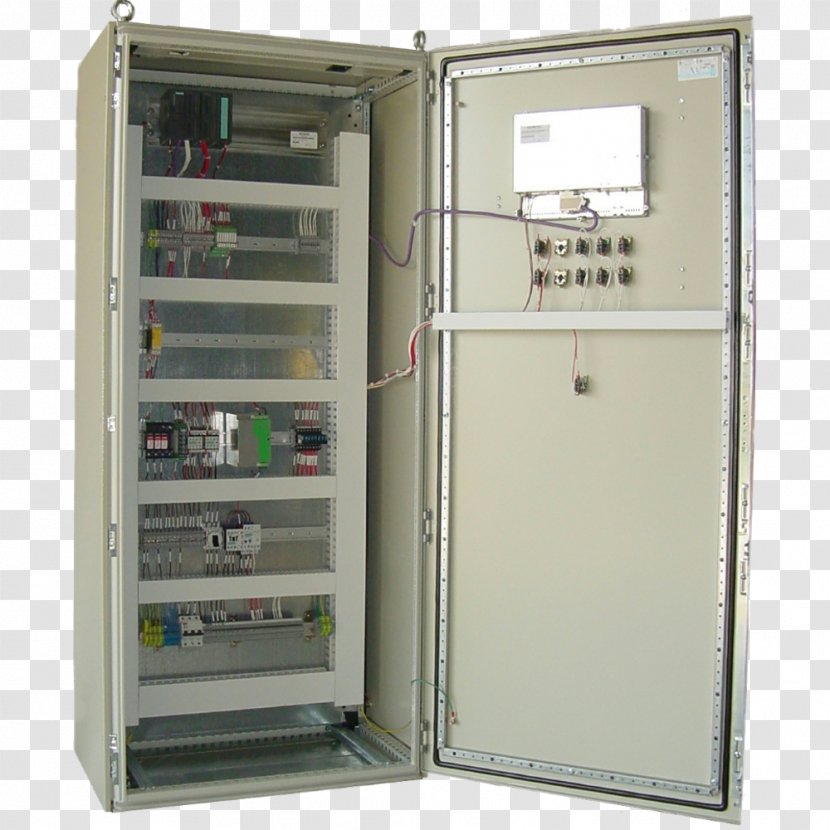 Programmable Logic Controllers Circuit Breaker Control System Motor Center Automation - Electrical Wiring - Electric Cabinet Transparent PNG