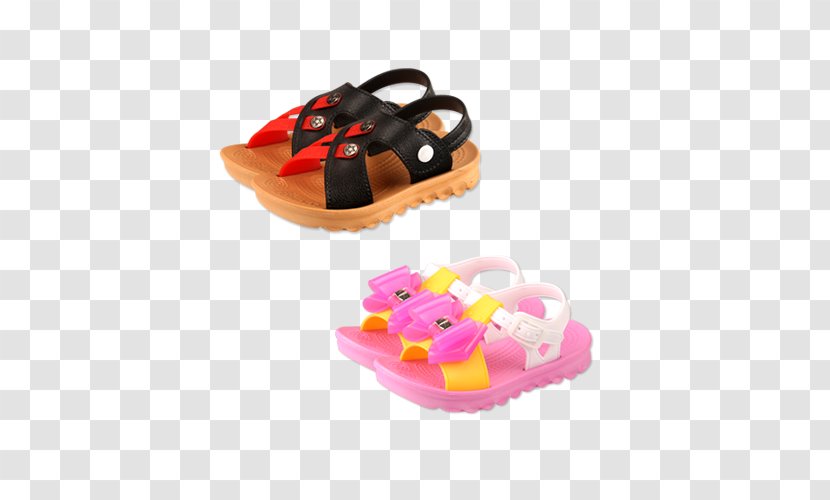 Slipper Flip-flops - Sandal - Children's Non-slip Sandals Transparent PNG