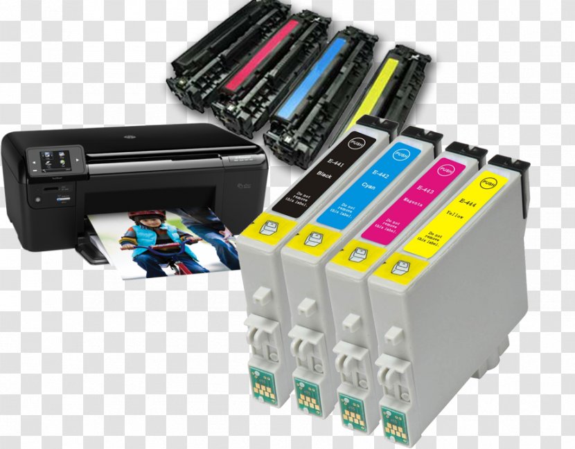 Hewlett-Packard Ink Cartridge ROM Epson - Electronics Accessory - Hewlett-packard Transparent PNG