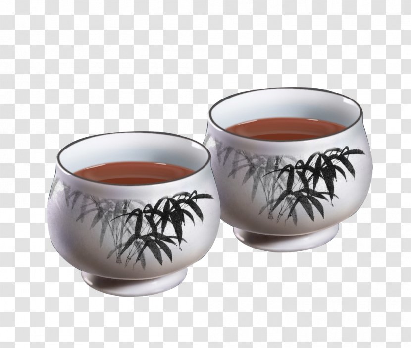 Puer Tea Yum Cha Cup Transparent PNG