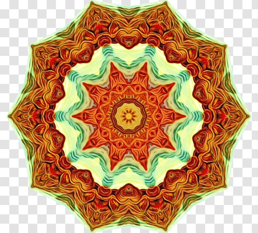 Orange - Visual Arts - Kaleidoscope Transparent PNG