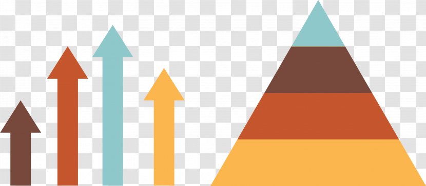 Chart Information Arrow Icon - Orange - Up Transparent PNG