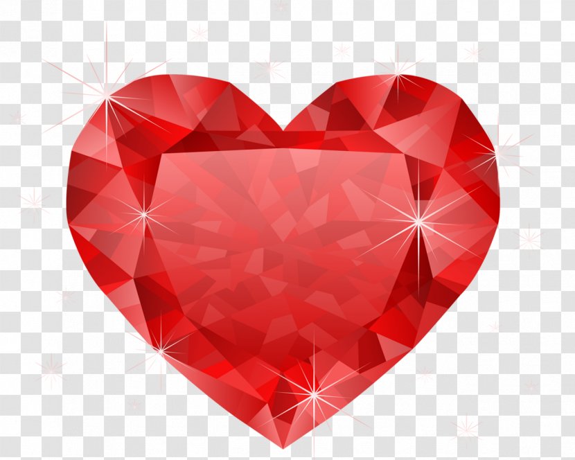 Clip Art Red Diamond Openclipart Image - Gemstone Transparent PNG