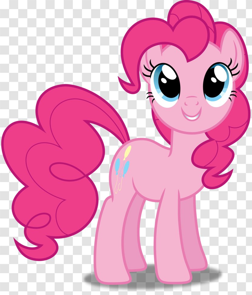 Pinkie Pie Applejack My Little Pony Rarity - Cartoon Transparent PNG