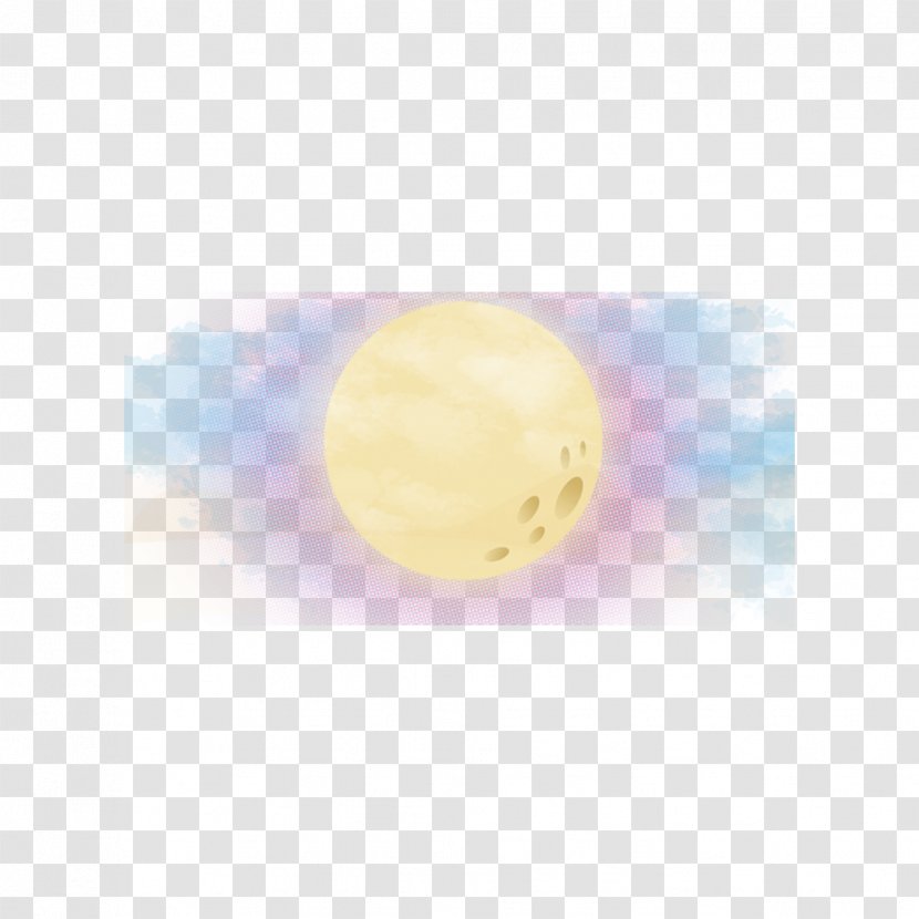 Yellow Circle Sky Wallpaper - Computer - Halloween Moon Transparent PNG