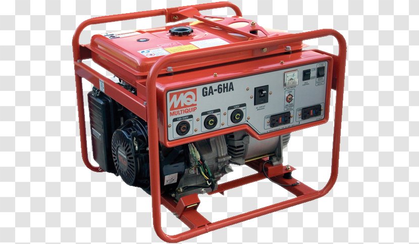 Electric Generator Engine-generator Multiquip GA6HB Honda GA6HR - Hardware Transparent PNG