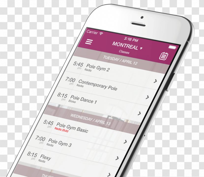 Smartphone Feature Phone Text Messaging - Pole Dancer Transparent PNG