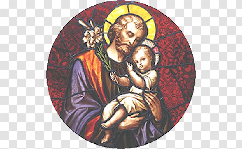 Redemptoris Custos Giuseppe Name Day Catholicism Child Jesus Saint - Glass - Feast Joseph Transparent PNG