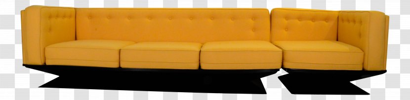 Couch Car Chair Chaise Longue Table - Yellow Transparent PNG
