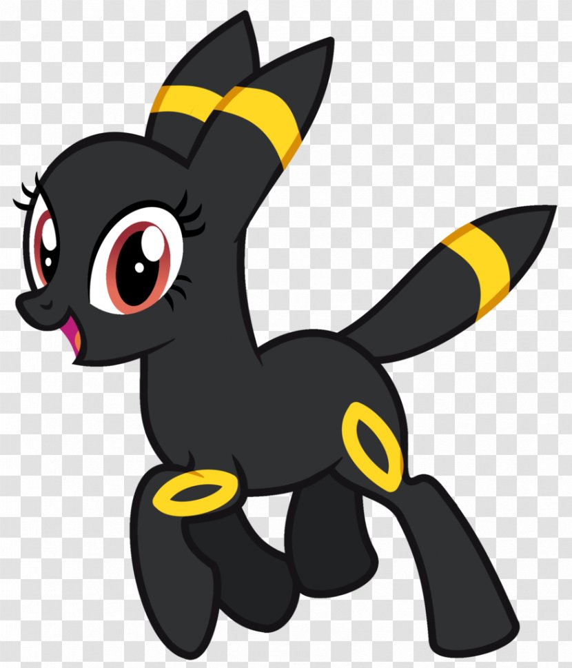 Umbreon Pony Eevee Rainbow Dash Sylveon - Transparent Transparent PNG