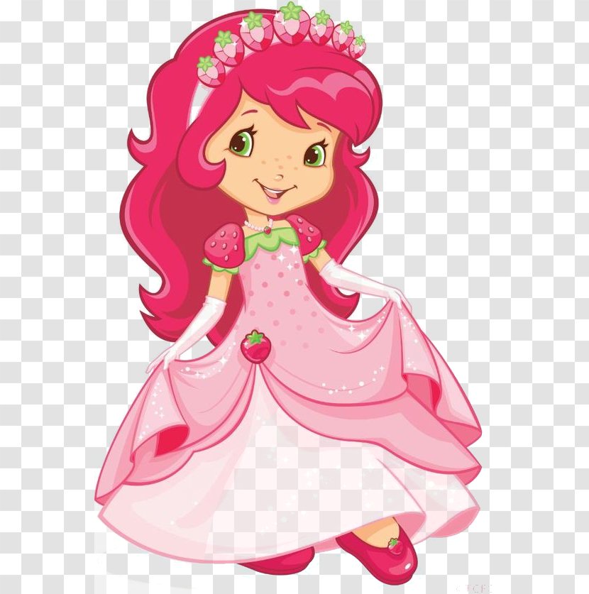 Strawberry Shortcake Disney Princess - Cartoon Transparent PNG