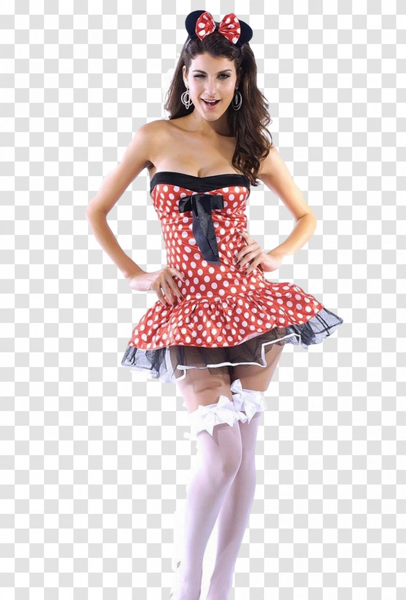 Minnie Mouse Mickey Halloween Costume Adult - Frame Transparent PNG