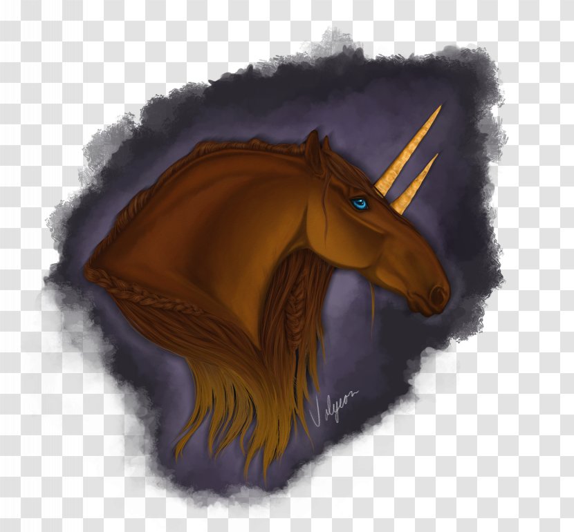 Mane Unicorn Snout Dragon - Head Transparent PNG