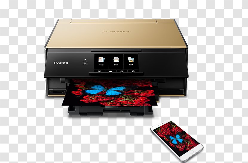 Inkjet Printing Multi-function Printer Canon ピクサス - Photocopier Transparent PNG