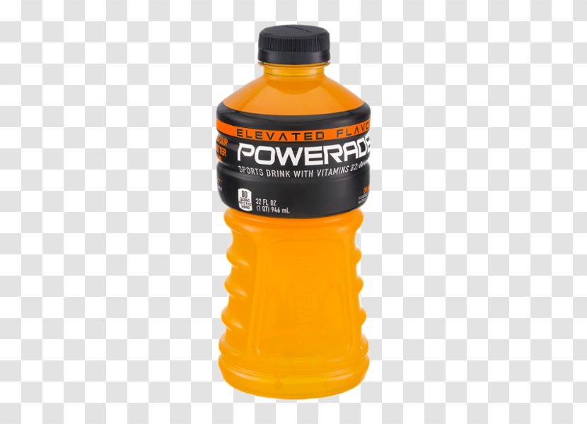 Sports & Energy Drinks Lemon-lime Drink Powerade Zero Ion4 - Bottle Transparent PNG