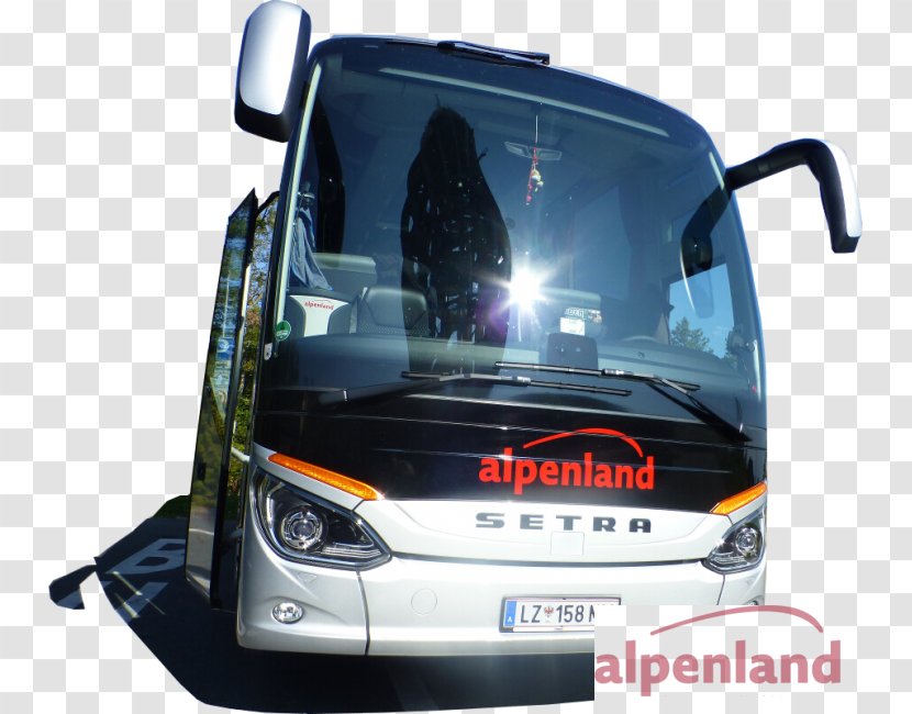 Setra S 511 HD Travel Agency Alpenland KG E. Manfreda & Co Bus 411 - Automotive Lighting Transparent PNG