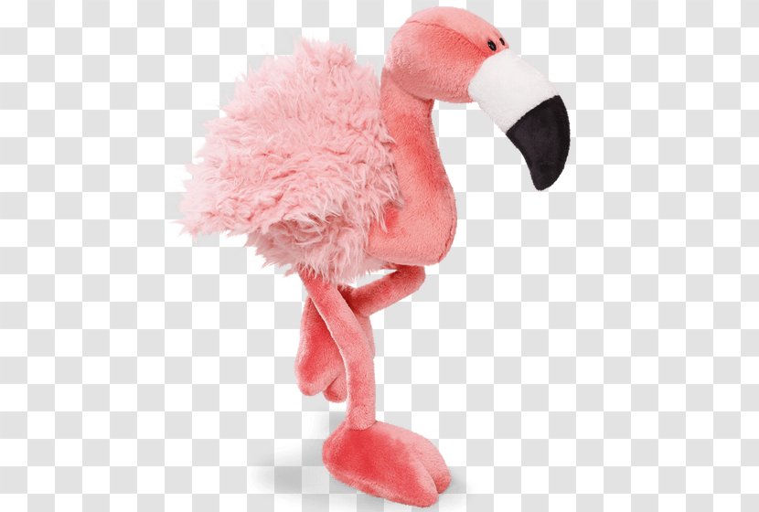 cuddly flamingo toy